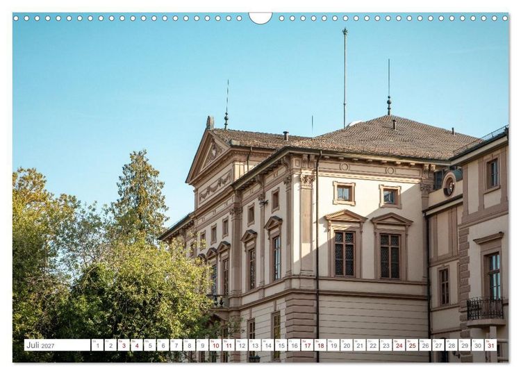 Produktbild: Sommerliches Sigmaringen (Wandkalender 2027 DIN A3 quer), CALVENDO Monatskalender