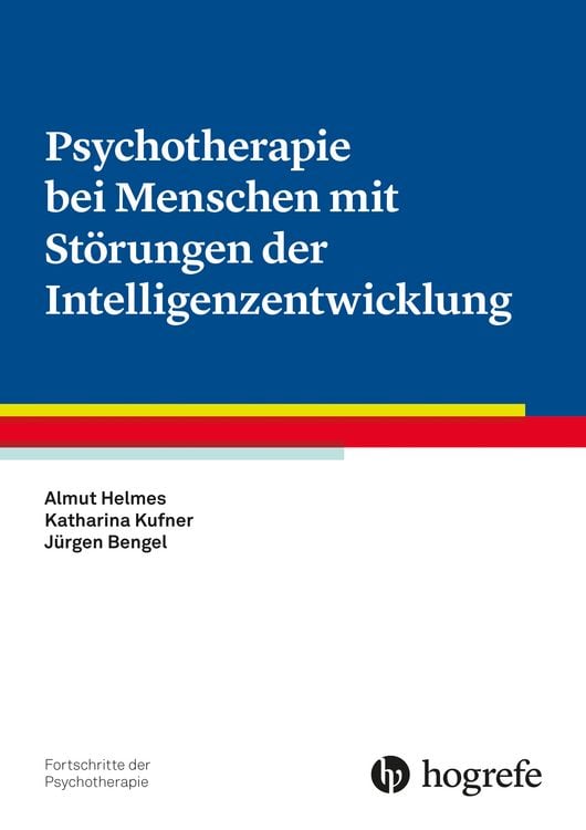 Produktbild: Psychotherapie bei Menschen mit Störungen der Intelligenzentwicklung