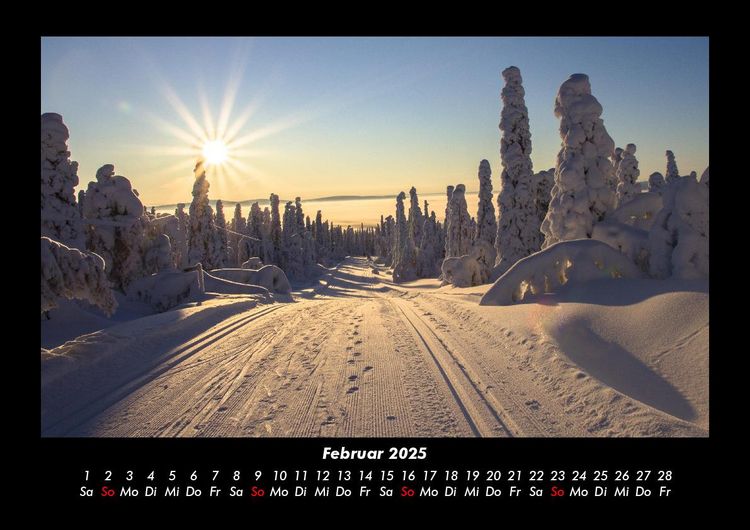 Produktbild: Landschaftskalender 2025 Fotokalender DIN A3