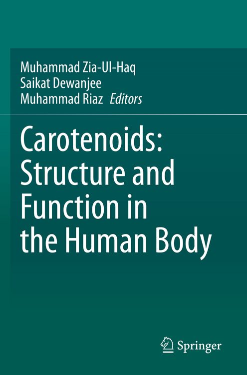 Produktbild: Carotenoids: Structure and Function in the Human Body