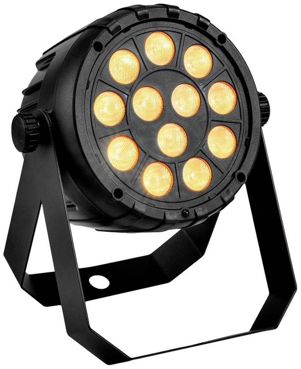 Produktbild: Eurolite PARty Spot Silent LED-PAR-Scheinwerfer Anzahl LEDs (Details): 12 5 W Schwarz