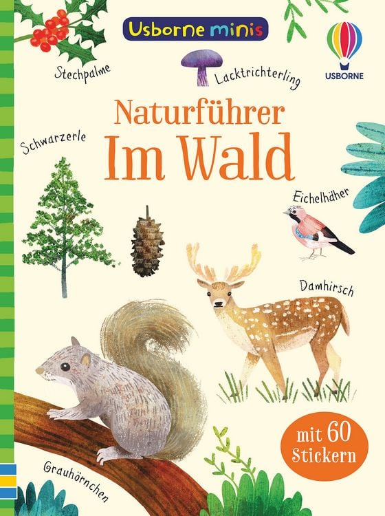 Produktbild: Usborne Minis Naturführer: Im Wald