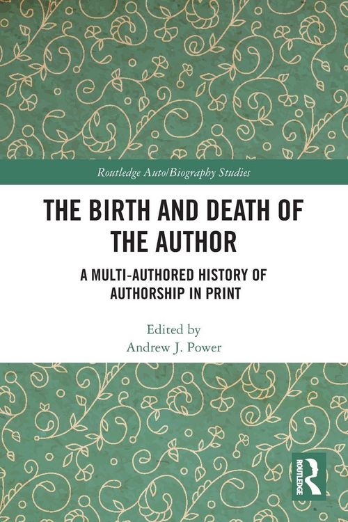 Produktbild: The Birth and Death of the Author