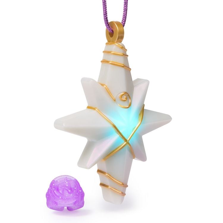 Produktbild: Unicorn Academy Schmuckset - Sophias Kette mit magischen Lichteffekten und Ring, passend zur beliebten Netflix-Serie