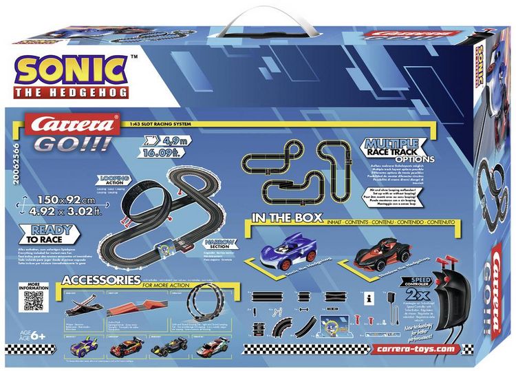 Produktbild: Go!!! Autorennbahn: Sonic the Hedgehog 4.9