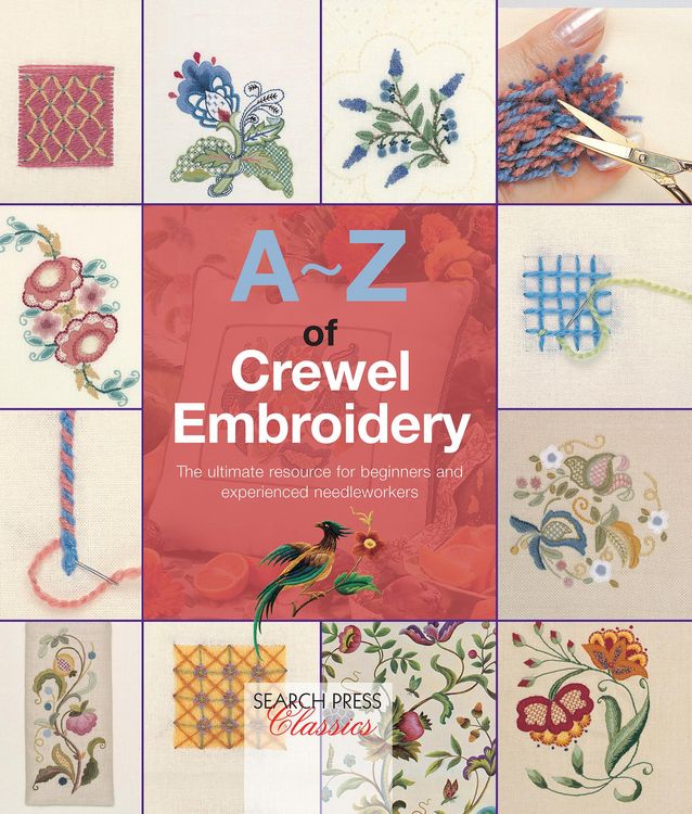 Produktbild: A-Z of Crewel Embroidery