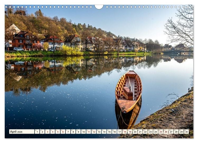 Produktbild: T&uuml;bingen - Schw&auml;bische Perle am Neckar (Wandkalender 2026 DIN A3 quer), CALVENDO Monatskalender