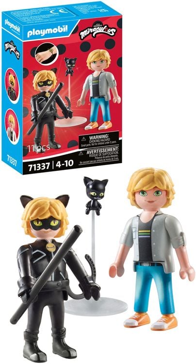 Produktbild: PLAYMOBIL® 71337 Miraculous: Adrien & Cat Noir