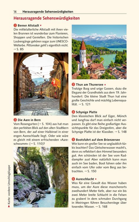 Produktbild: TRESCHER Reisef&uuml;hrer Bern und Berner Oberland