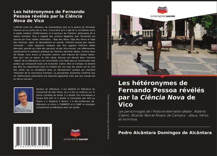 Produktbild: Les h&eacute;t&eacute;ronymes de Fernando Pessoa r&eacute;v&eacute;l&eacute;s par la Ci&ecirc;ncia Nova de Vico