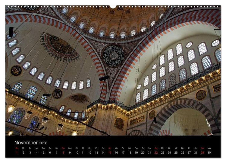 Produktbild: Istanbul Highlights (Wandkalender 2026 DIN A2 quer), CALVENDO Monatskalender