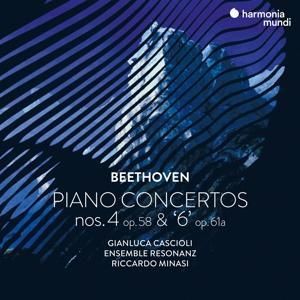 Produktbild: Beethoven: Piano Concertos Nos. 4 Op. 58 & "6" Op.