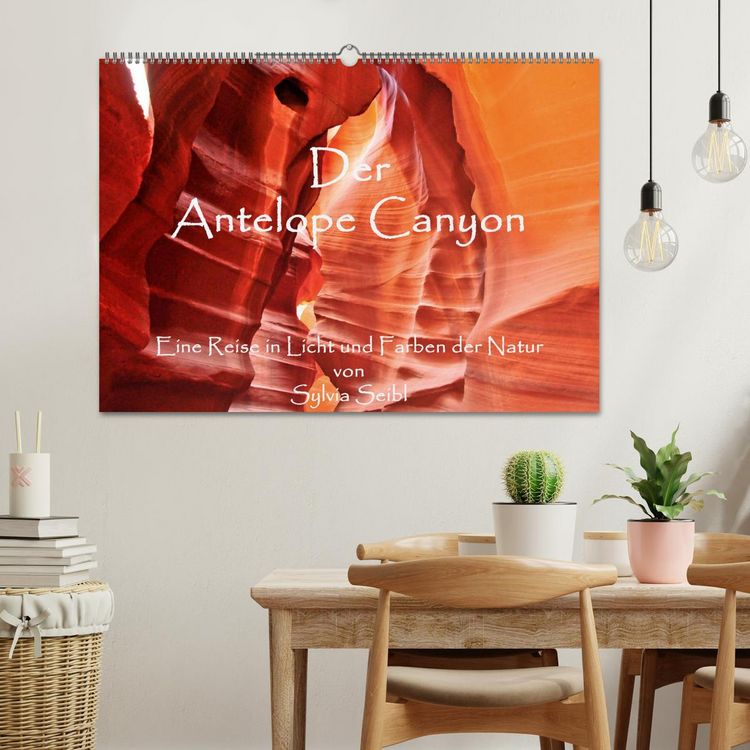 Produktbild: Der Antelope Canyon (Wandkalender 2026 DIN A2 quer), CALVENDO Monatskalender