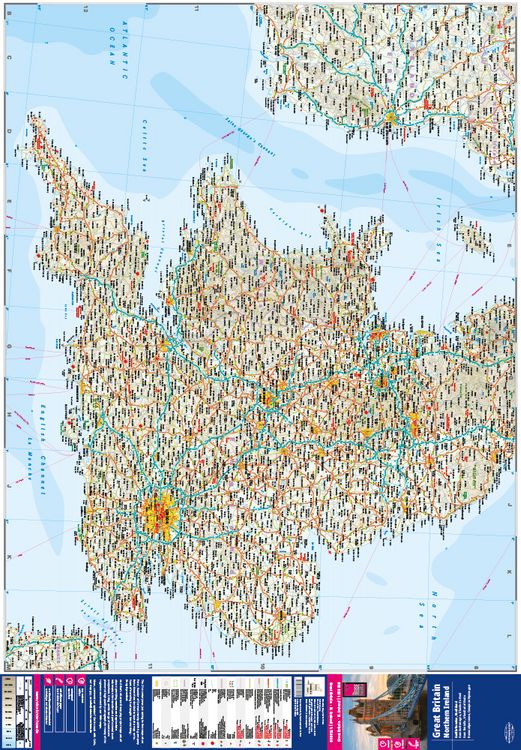 Produktbild: Reise Know-How Landkarte Gro&szlig;britannien, Nordirland / Great Britain, Northern Ireland (1:750.000)