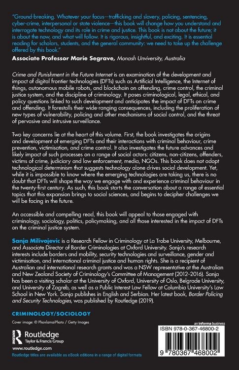 Produktbild: Crime and Punishment in the Future Internet
