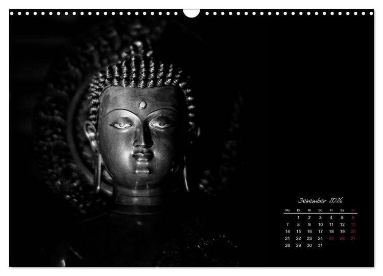 Produktbild: Worte des Buddha 2026 (Wandkalender 2026 DIN A3 quer), CALVENDO Monatskalender