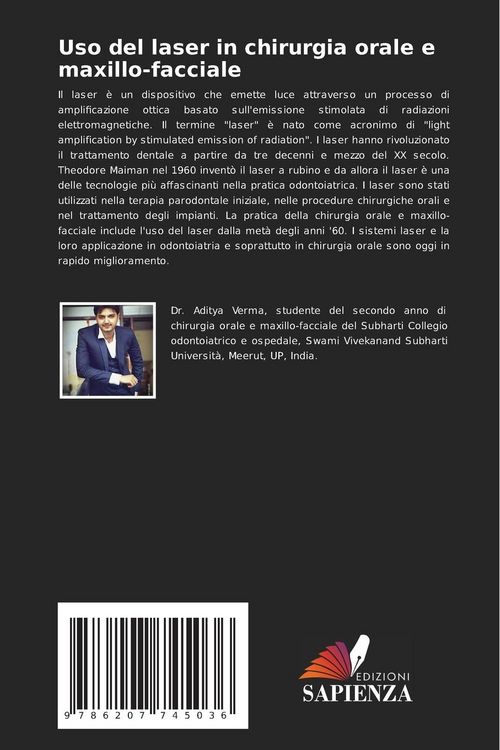 Produktbild: Uso del laser in chirurgia orale e maxillo-facciale