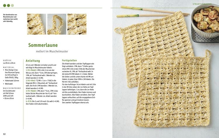 Produktbild: Dekorative Topflappen h&auml;keln (kreativ.kompakt.)