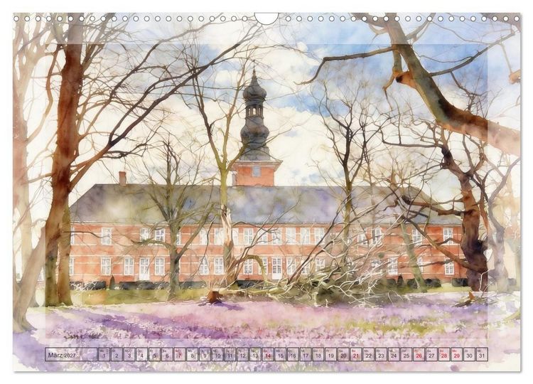 Produktbild: Charmantes Schleswig-Holstein (Wandkalender 2027 DIN A3 quer), CALVENDO Monatskalender
