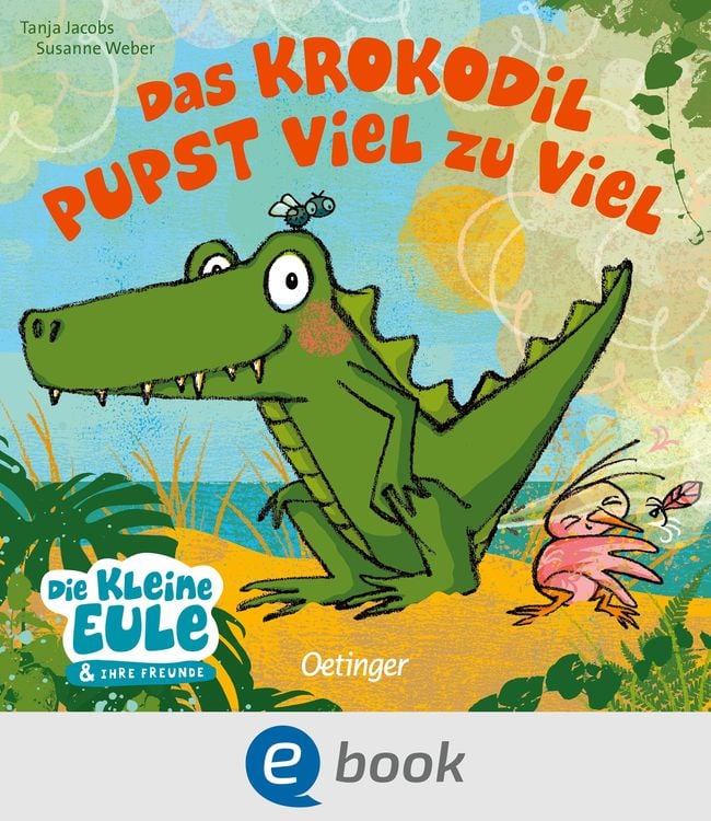 Bild vom Artikel Das Krokodil pupst viel zu viel vom Autor Susanne Weber