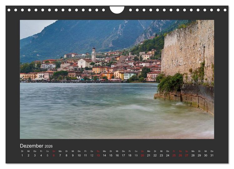 Produktbild: Limone sul Garda - Bella Italia (Wandkalender 2026 DIN A4 quer), CALVENDO Monatskalender