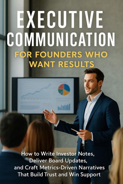 Produktbild: Executive Communication for Founders Who Want Results