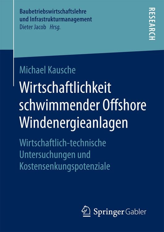 Produktbild: Wirtschaftlichkeit schwimmender Offshore Windenergieanlagen