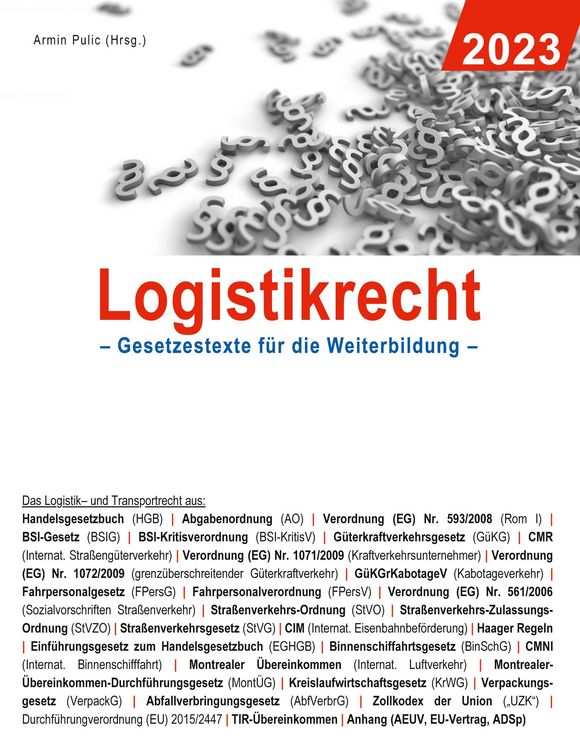 Produktbild: Logistikrecht 2023