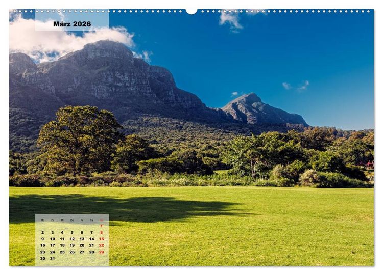Produktbild: S&uuml;dafrika &ndash; Kapstadt und Westkap (hochwertiger Premium Wandkalender 2026 DIN A2 quer), Kunstdruck in Hochglanz