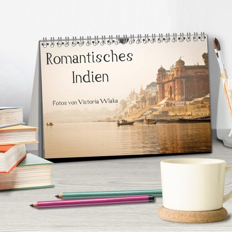 Produktbild: Romantisches Indien (Tischkalender 2026 DIN A5 quer), CALVENDO Monatskalender