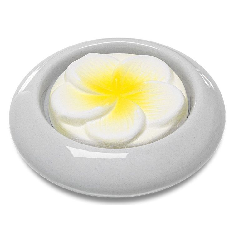 Produktbild: Duftstein Frangipani & Teller grau