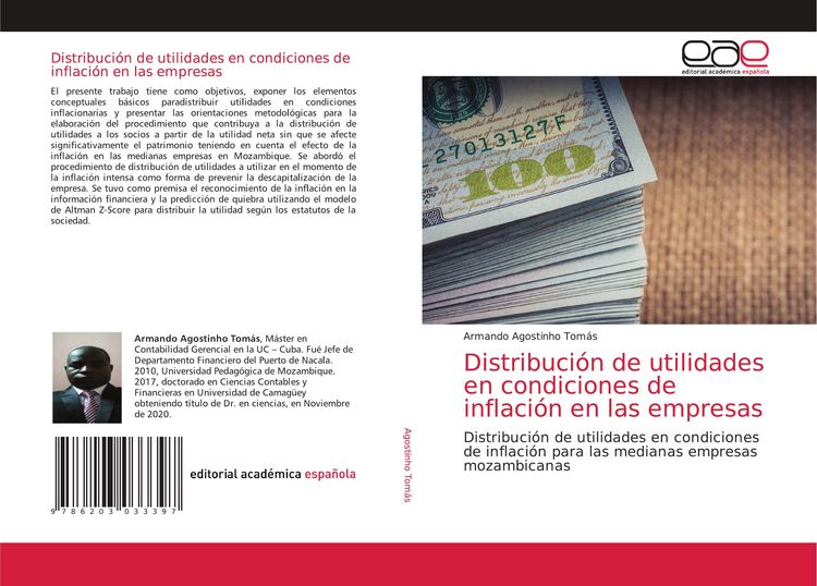 Produktbild: Distribuci&oacute;n de utilidades en condiciones de inflaci&oacute;n en las empresas