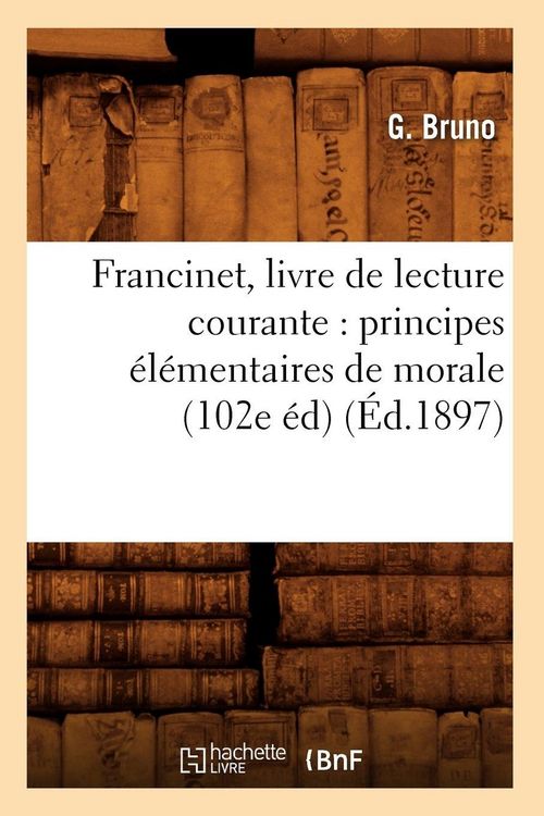 Produktbild: Francinet, livre de lecture courante
