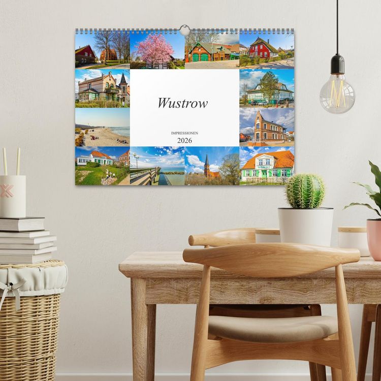 Produktbild: Wustrow Impressionen (Wandkalender 2026 DIN A3 quer), CALVENDO Monatskalender