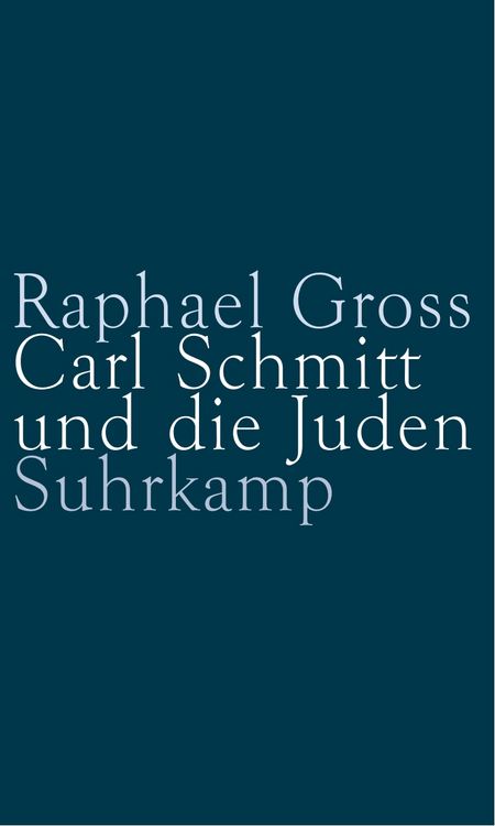 Produktbild: Carl Schmitt und die Juden