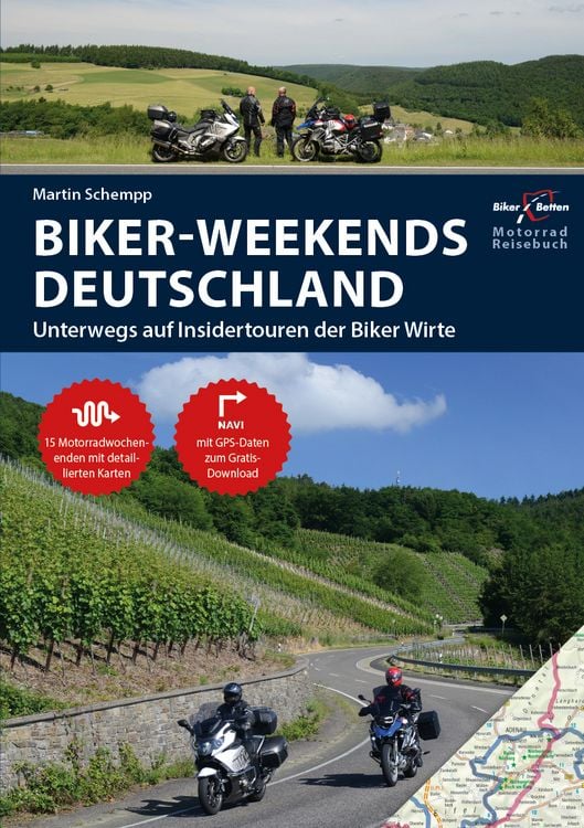Produktbild: Motorrad Reisef&uuml;hrer Biker Weekends Deutschland