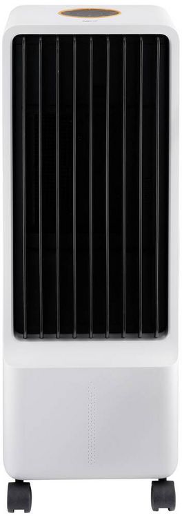Produktbild: Sygonix Luftk&uuml;hler 50 W (L x B x H) 272 x 270 x 942 mm Wei&szlig; mit Fernbedienung, Oszillierend, Timer, LED-Display