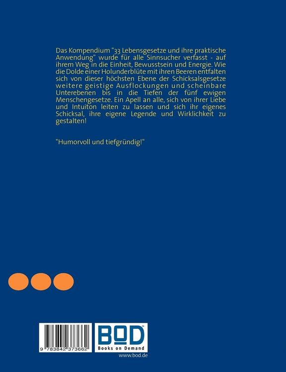 Produktbild: 33 Lebensgesetze und ihre praktische Anwendung