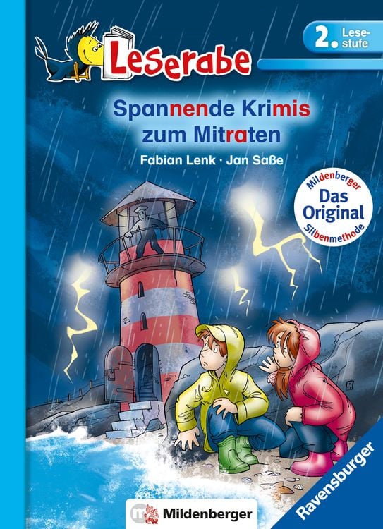Produktbild: Leserabe mit Mildenberger Silbenmethode - Spannende Krimis zum Mitraten