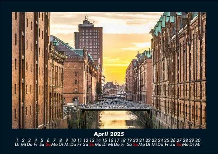 Produktbild: Hamburg 2025 Fotokalender DIN A5