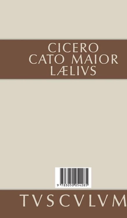 Produktbild: Cato der &Auml;ltere &uuml;ber das Alter