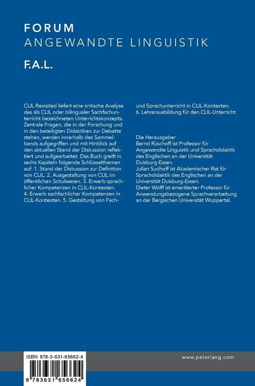 Produktbild: CLIL Revisited