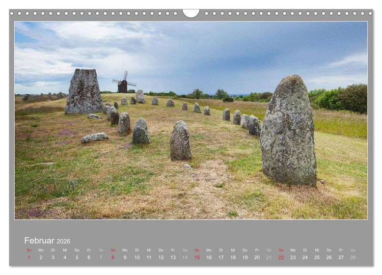 Produktbild: &Ouml;LAND - Besuch im etwas anderen Schweden 2026 (Wandkalender 2026 DIN A3 quer), CALVENDO Monatskalender