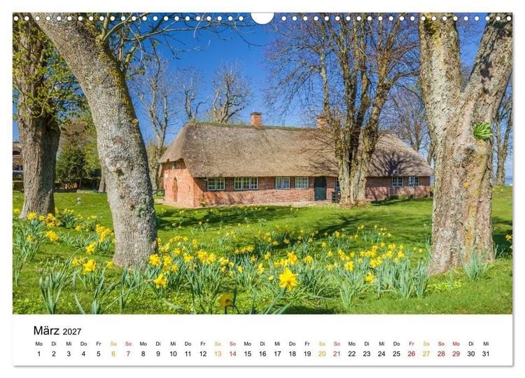 Produktbild: Sylt - Meine Trauminsel (Wandkalender 2027 DIN A3 quer), CALVENDO Monatskalender