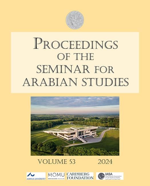 Produktbild: Proceedings of the Seminar for Arabian Studies Volume 53 202