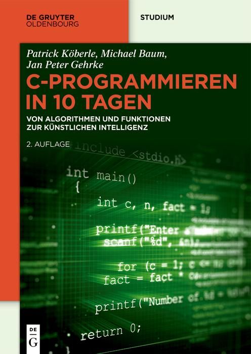 Produktbild: C-Programmieren in 10 Tagen