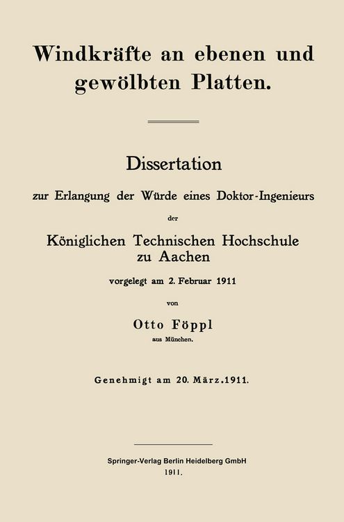 Produktbild: Windkr&auml;fte an ebenen und gew&ouml;lbten Platten