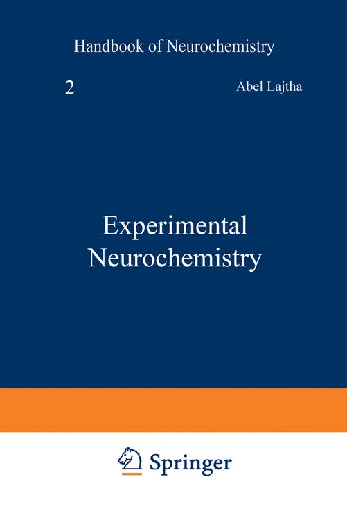 Produktbild: Experimental Neurochemistry