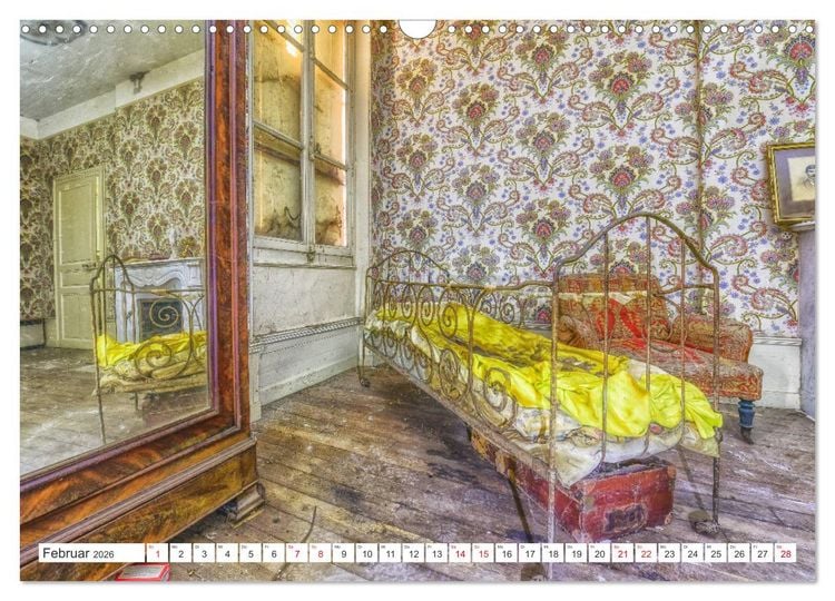 Produktbild: Lost Places - Verlassene R&auml;ume (Wandkalender 2026 DIN A3 quer), CALVENDO Monatskalender