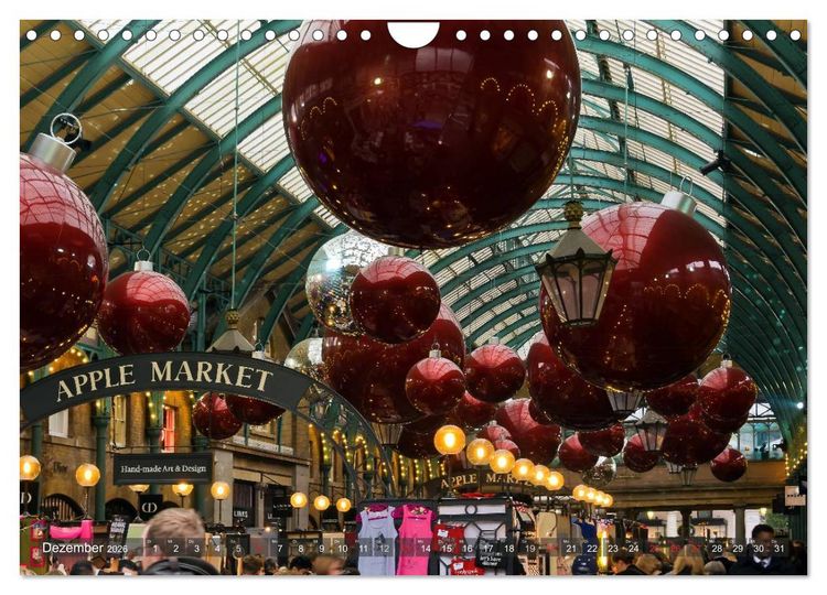 Produktbild: Londoner Perspektiven (Wandkalender 2026 DIN A4 quer), CALVENDO Monatskalender